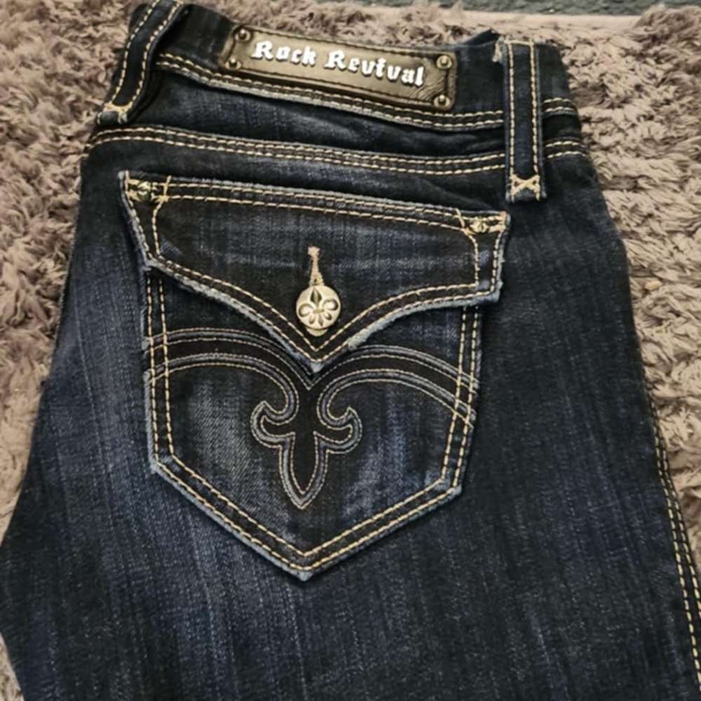 Rock Revival Women's Black Jeans